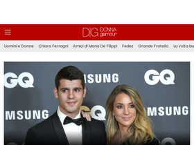 'donnaglamour.it' screenshot