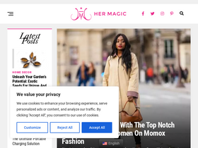 'hermagic.com' screenshot