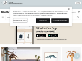 'selency.fr' screenshot