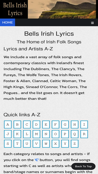 bellsirishlyrics.com