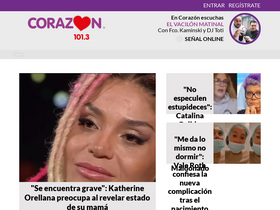 'corazon.cl' screenshot