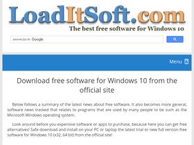 'loaditsoft.com' screenshot
