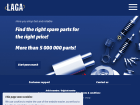 'lagabasen.com' screenshot