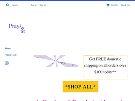'prayingg.com' screenshot