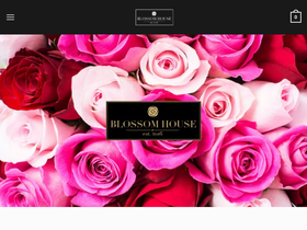 blossomhouse.se homepage screenshot
