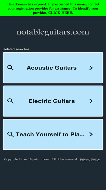notableguitars.com