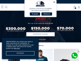 'americanino.com' screenshot