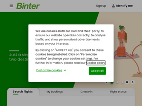 'bintercanarias.com' screenshot
