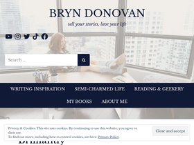 'bryndonovan.com' screenshot