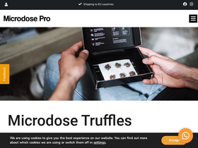 'microdose-pro.com' screenshot
