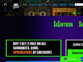 'sosouthernsoundkits.com' screenshot