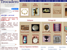 'trocadero.com' screenshot