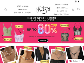 'halibuyfashion.com' screenshot