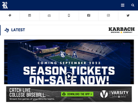 'riceowls.com' screenshot