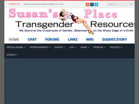 'susans.org' screenshot