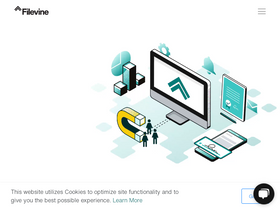 'filevine.com' screenshot