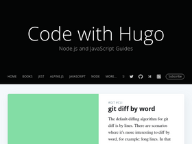 'codewithhugo.com' screenshot