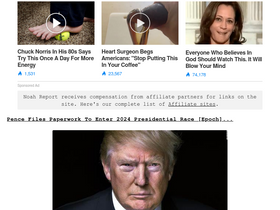 'noahreport.com' screenshot