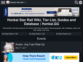 'honkai.gg' screenshot
