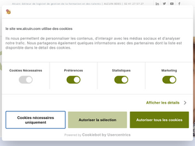 'alcuin.com' screenshot