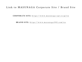 masunaga1905.store homepage screenshot