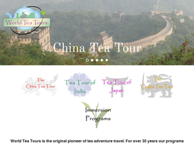 worldteatours.com homepage screenshot