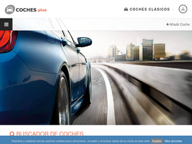 'coches.plus' screenshot