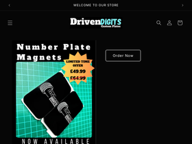drivendigits.com homepage screenshot