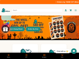 inkdyno.com homepage screenshot