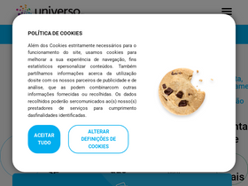 'bowallet.universo.pt' screenshot