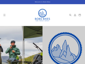 bobsbikes.co.nz homepage screenshot