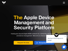 'kandji.io' screenshot