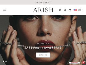 danaarish.com homepage screenshot