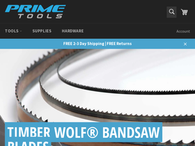 primetools.com homepage screenshot