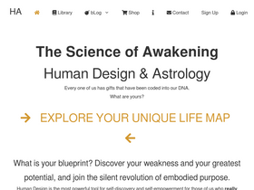 'humanarchetypes.com' screenshot