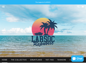 larsocrepublic.com homepage screenshot