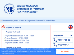 'cdt-babes.ro' screenshot