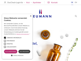 'heumann.de' screenshot