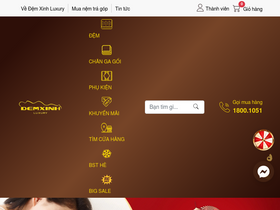 'demxinh.vn' screenshot