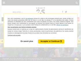 'sport365.fr' screenshot