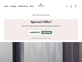 aayina.in homepage screenshot