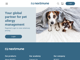nextmune.shop homepage screenshot