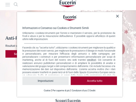 'eucerin.it' screenshot