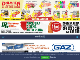'metkovic-news.com' screenshot