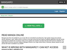 'mangairo.com' screenshot