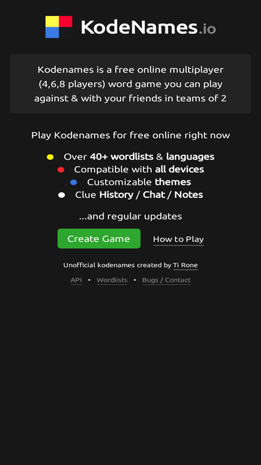 kodenames.io