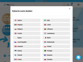 'fixshop.cz' screenshot