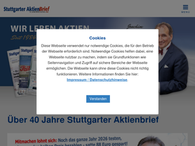 'boerse-aktuell.de' screenshot