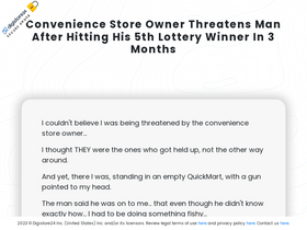 'lotterydefeater.com' screenshot