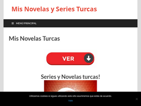'misnovelasturcas.club' screenshot